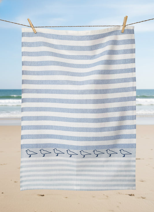 Seagull Standing Tea Towel