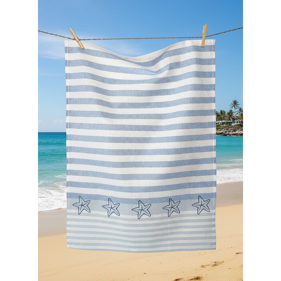Starfish Tea Towel