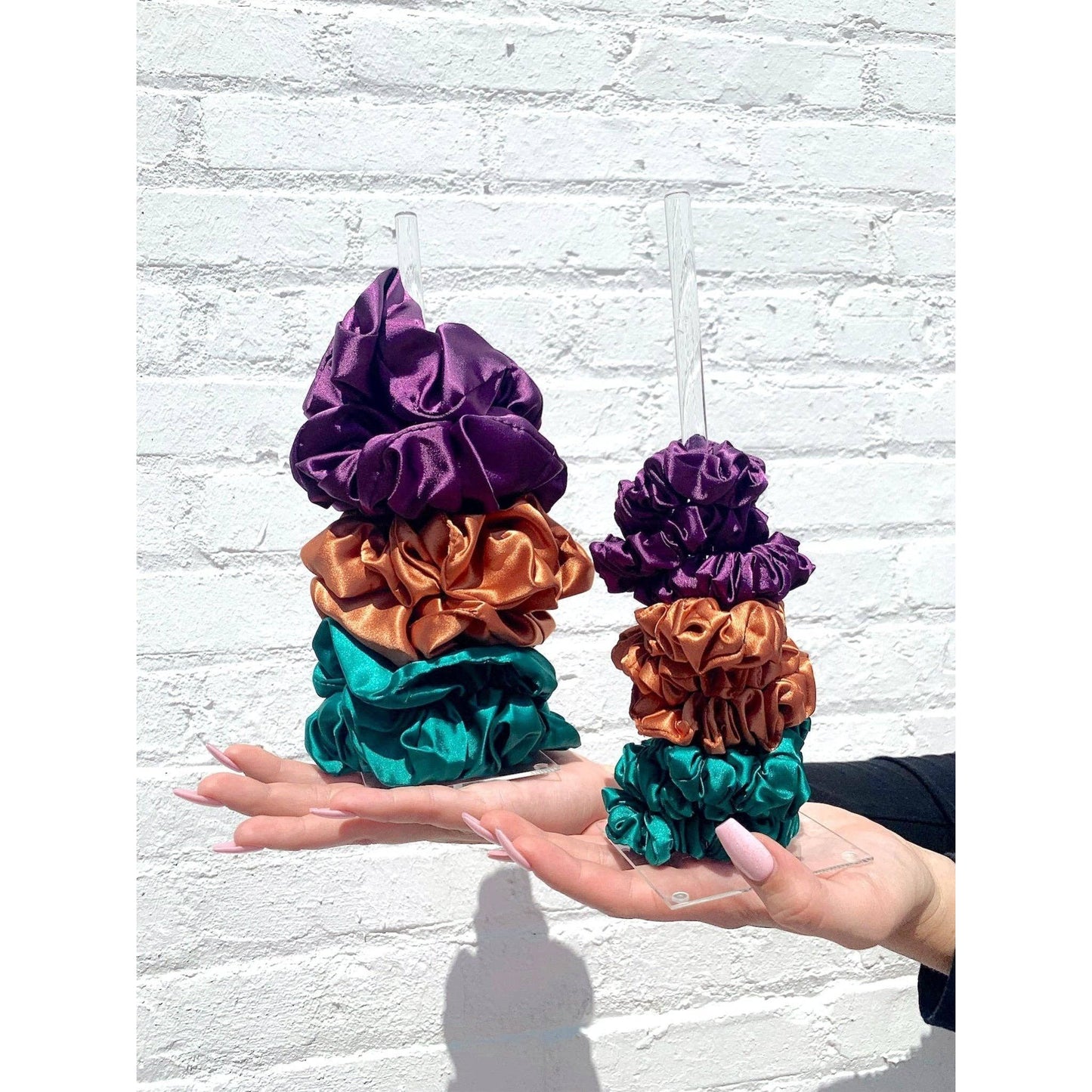 Beyond Scrunchies - JADE - Mulberry Silk Scrunchie