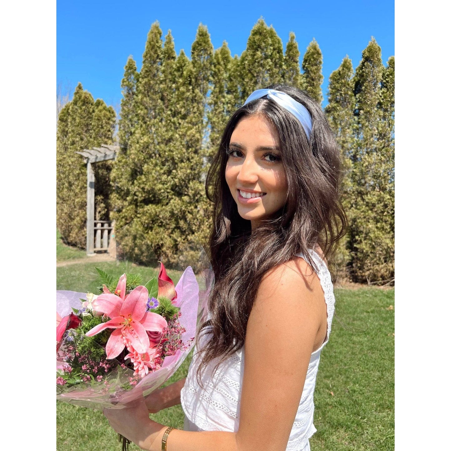 Beyond Scrunchies - SILK HEADBAND - LAVENDER