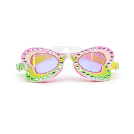 Butterfly Pink Lemonade Swim Goggles