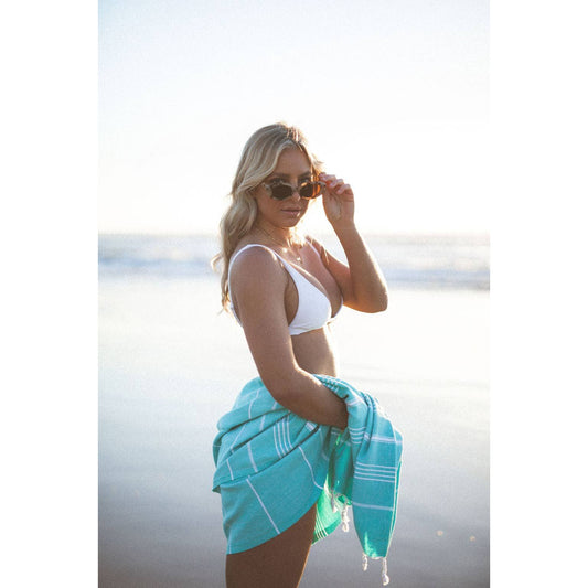 Classic Sea Green Turkish Towel