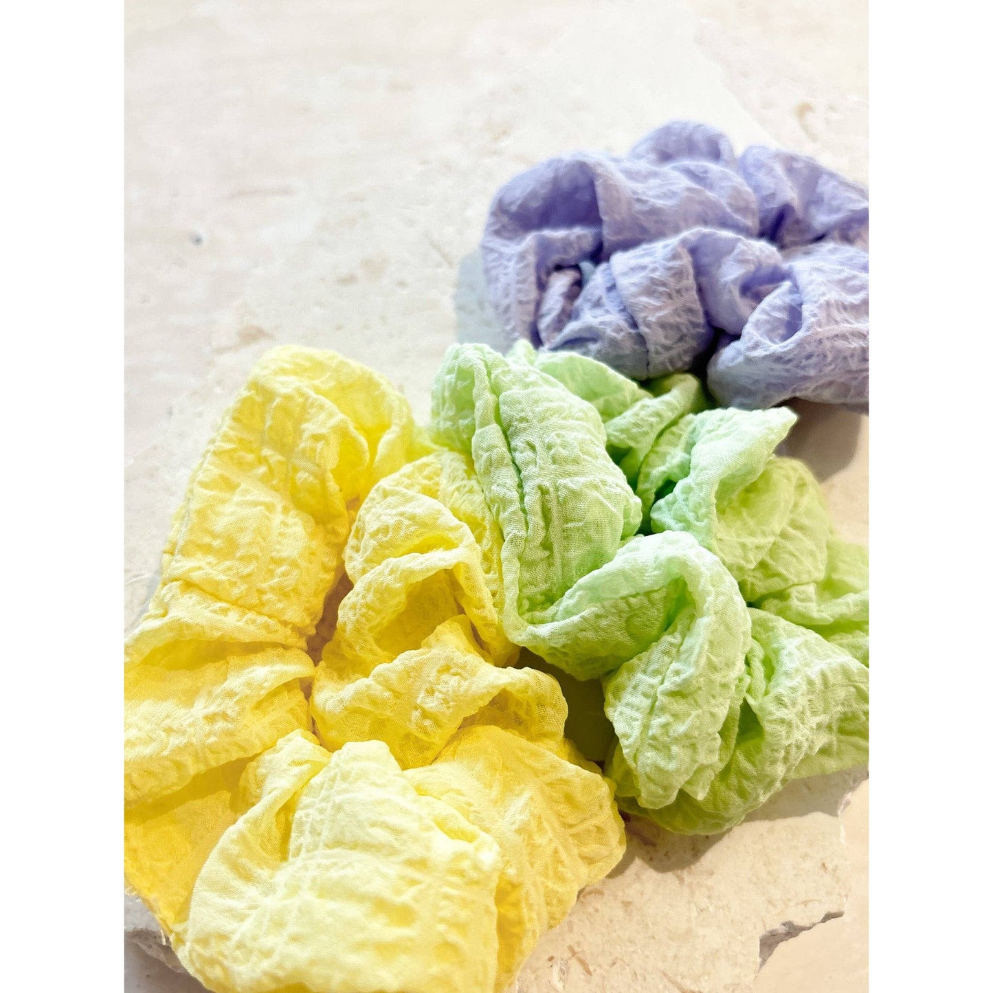 Summer Scrunchies 3 Pack Set