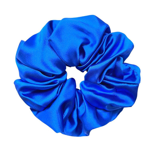 Beyond Scrunchies - COBALT - Mulberry Silk Scrunchie