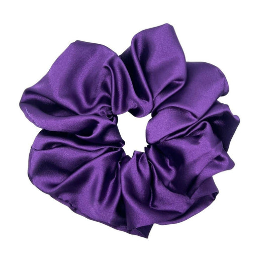 Beyond Scrunchies - PLUM - Mulberry Silk Scrunchie