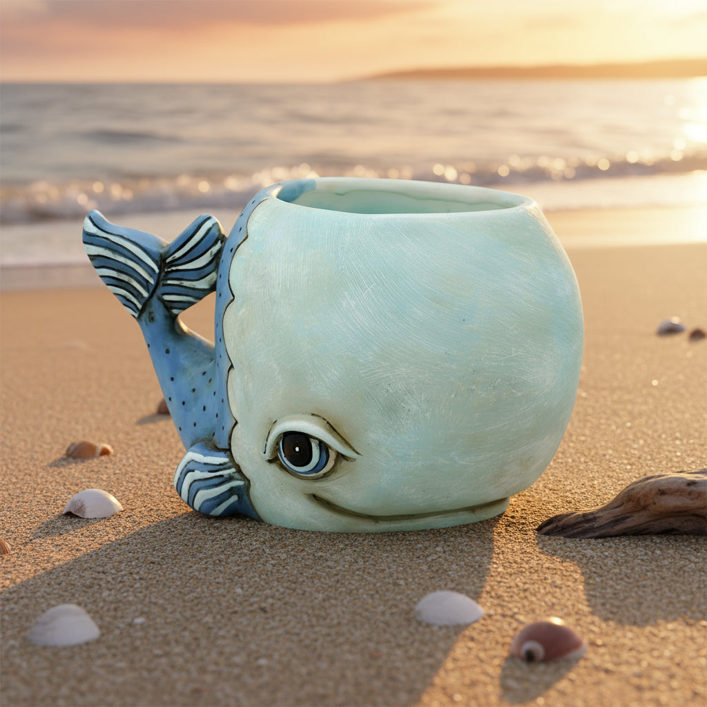 Whale Planter