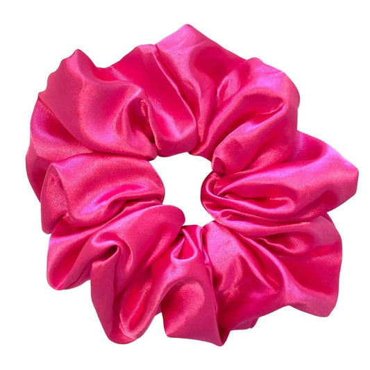 Beyond Scrunchies - WATERMELON - Mulberry Silk Scrunchie