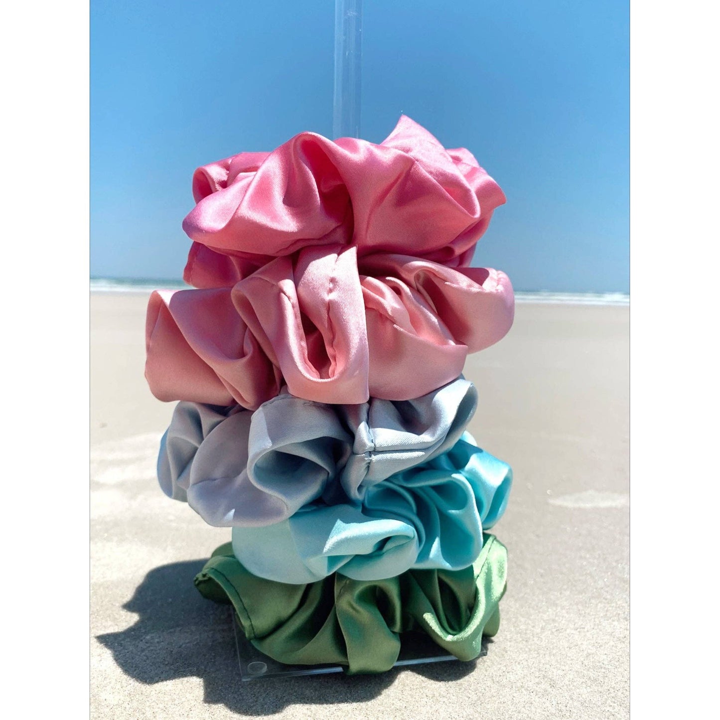 Beyond Scrunchies - BLOSSOM - Mulberry Silk Scrunchie