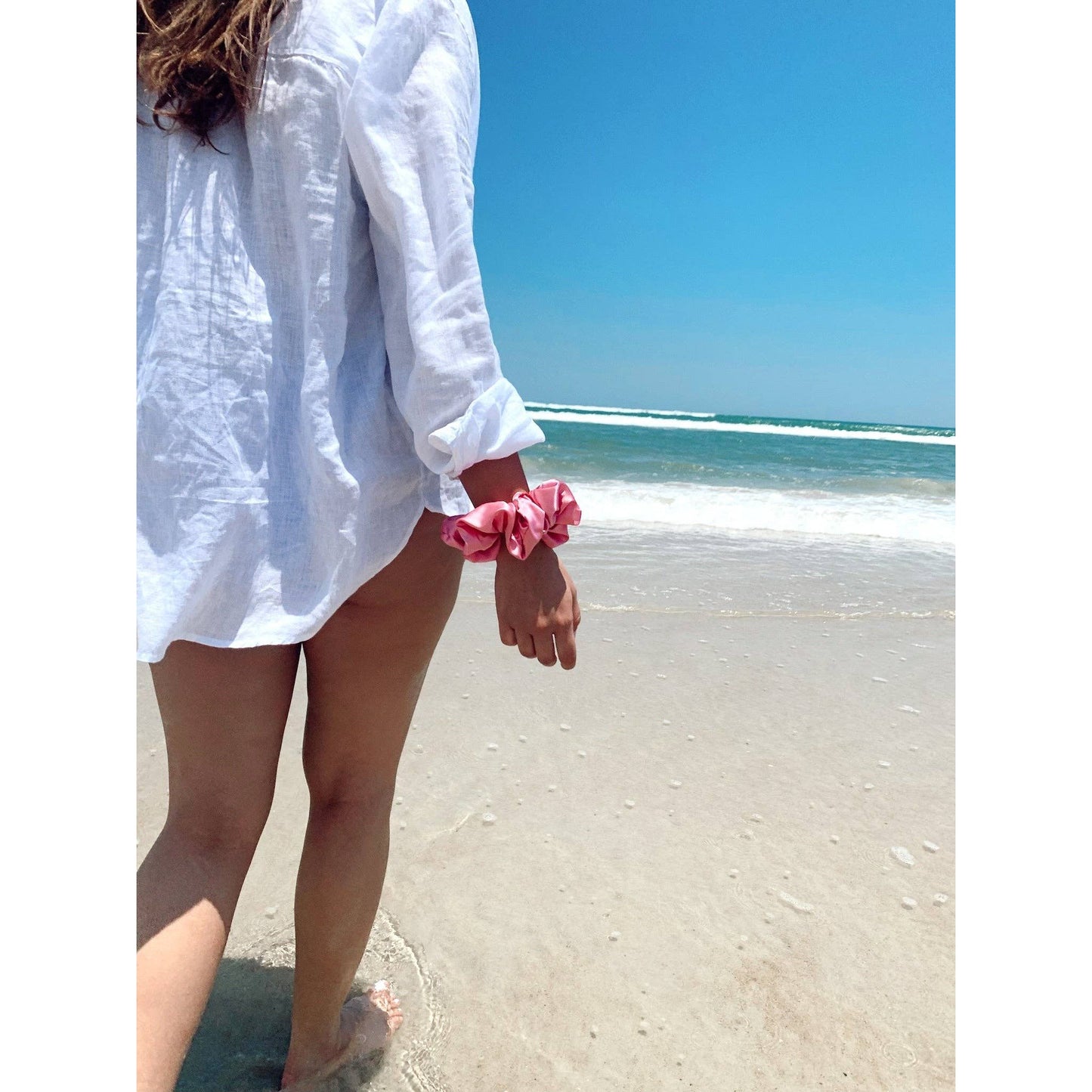 Beyond Scrunchies - BLOSSOM - Mulberry Silk Scrunchie