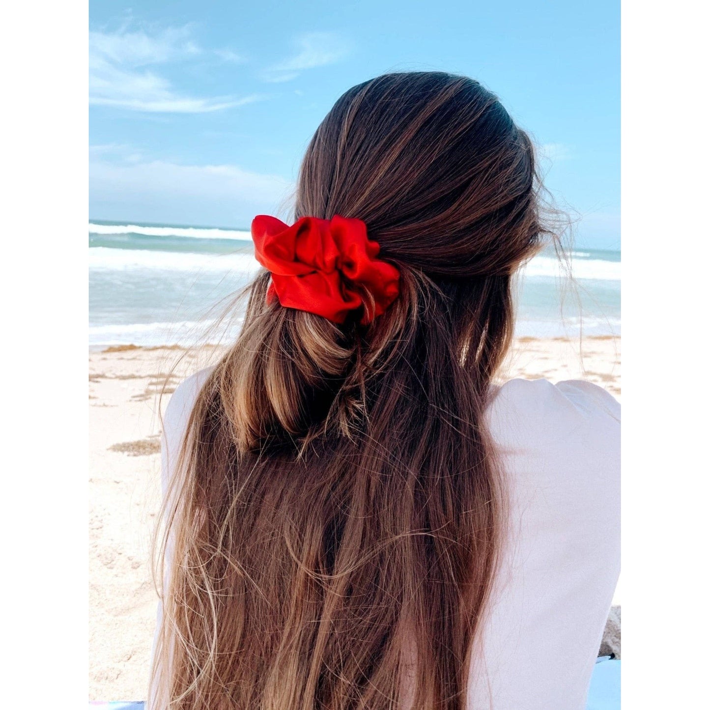 Beyond Scrunchies - SANGRIA - Mulberry Silk Scrunchie